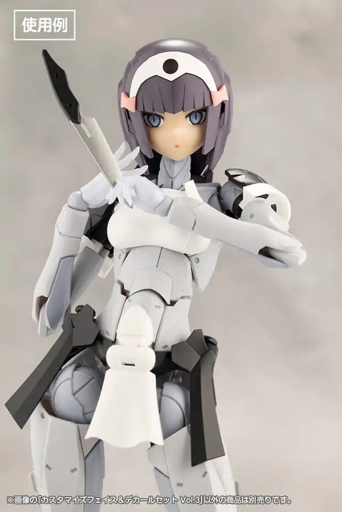 Sousai Shojo Teien Model Kit Accesoory Set 1/10 Customized Face &amp; Decal Set Vol. 3 termékfotó