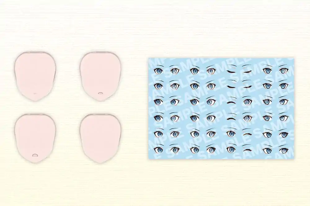 Sousai Shojo Teien Model Kit Accesoory Set 1/10 Customized Face &amp; Decal Set Vol. 3 termékfotó