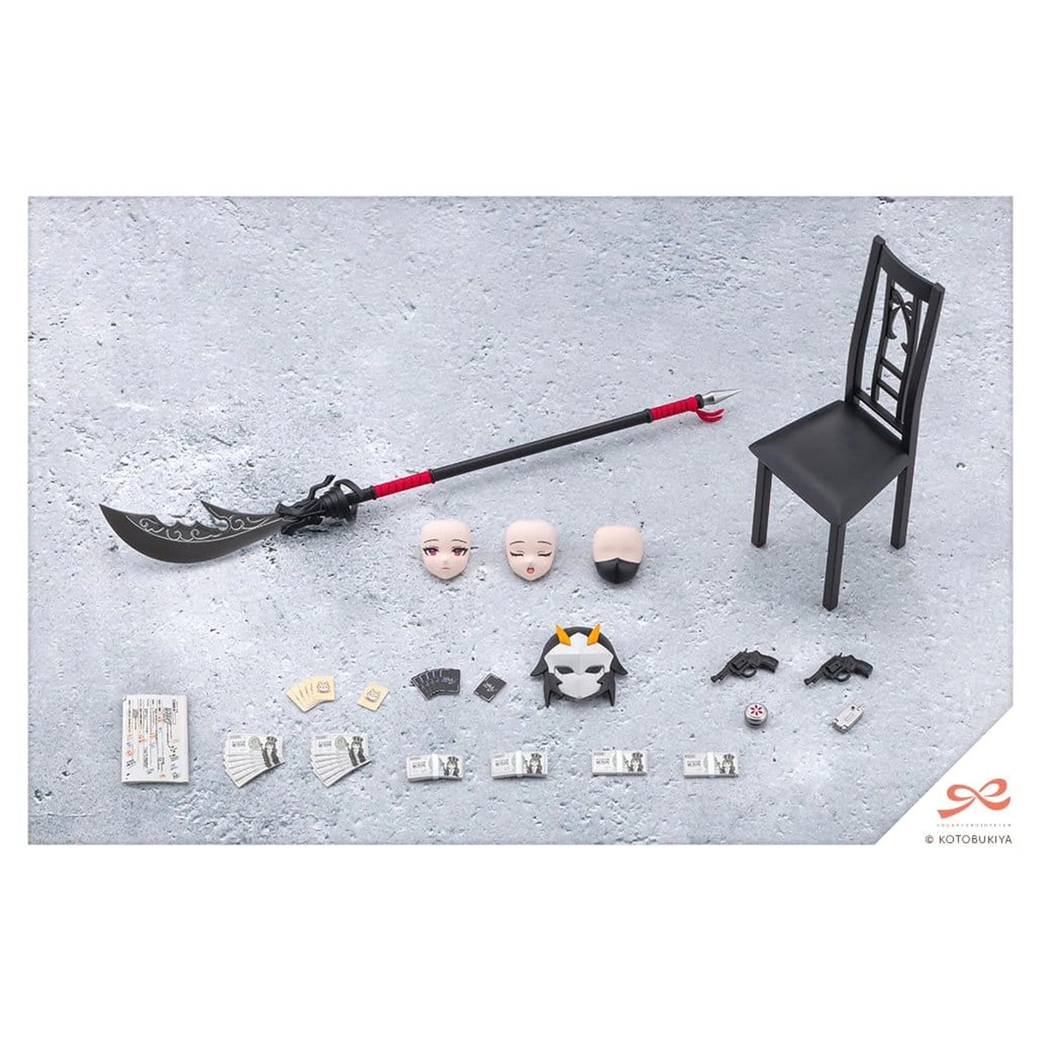 Sousaishojoteien 1/10 After School Kuon's Actor Prop Set 2 Műanyag modell készlet kiegészítő csomag termékfotó