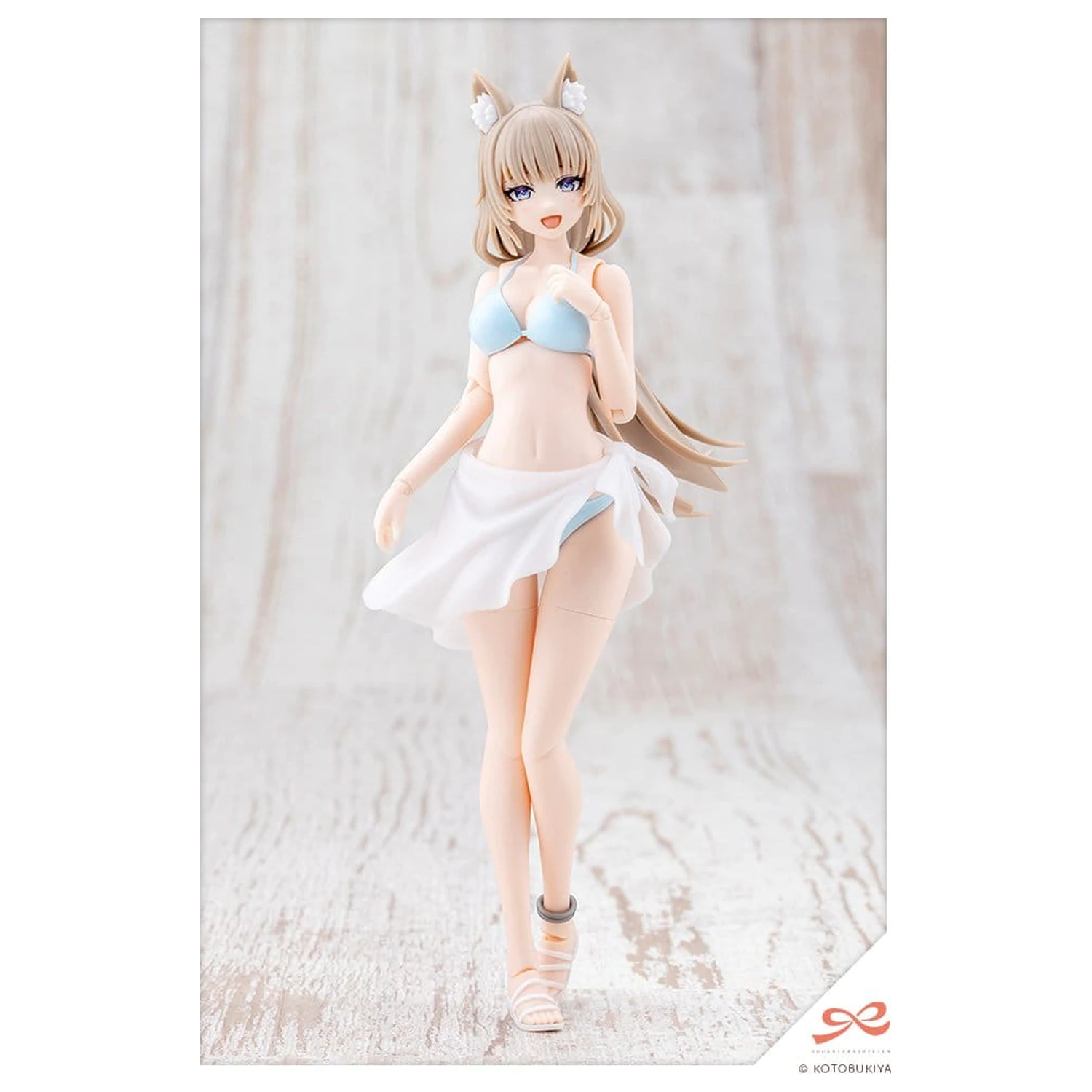 Sousaishojoteien műanyag modell készlet 1/10 Animal Ears Emulator Swim Style 17 cm termékfotó
