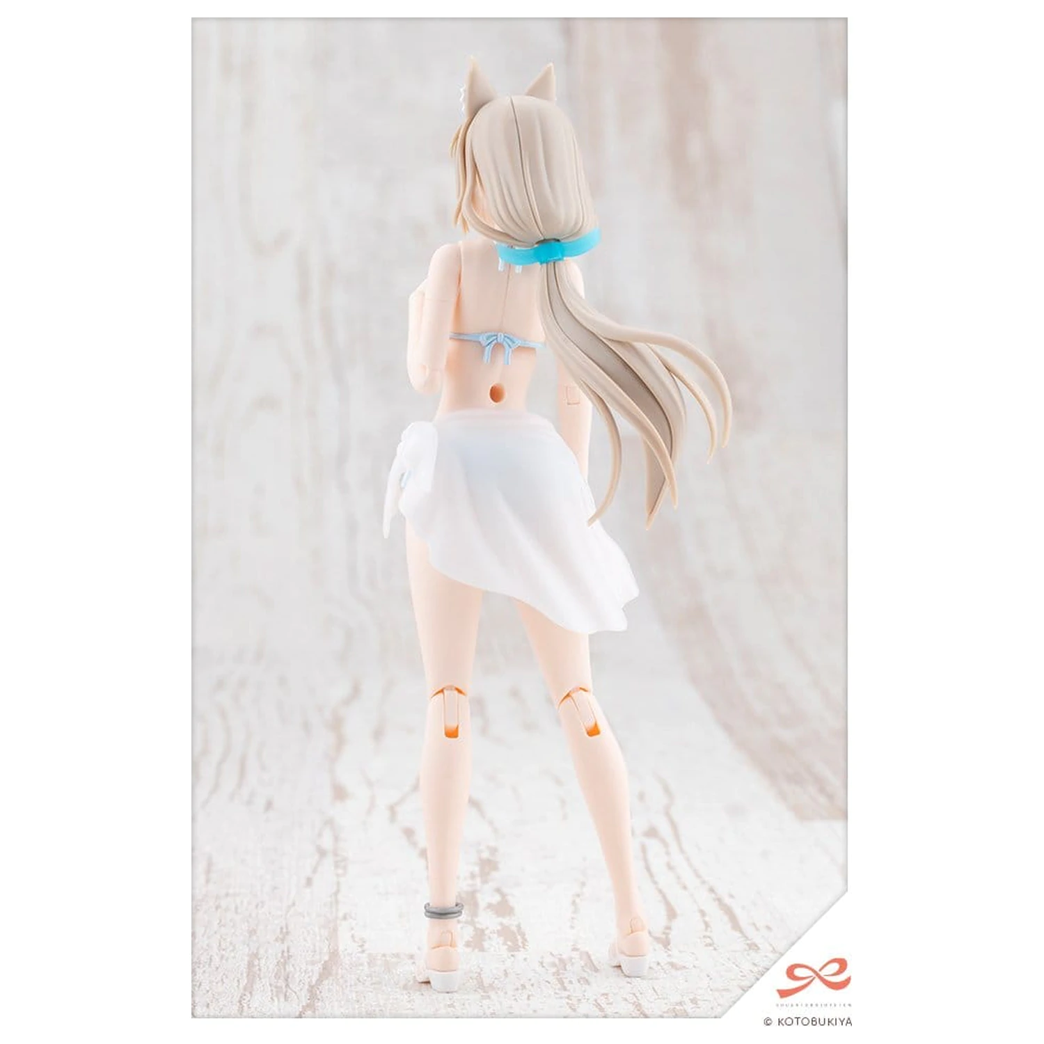 Sousaishojoteien műanyag modell készlet 1/10 Animal Ears Emulator Swim Style 17 cm termékfotó