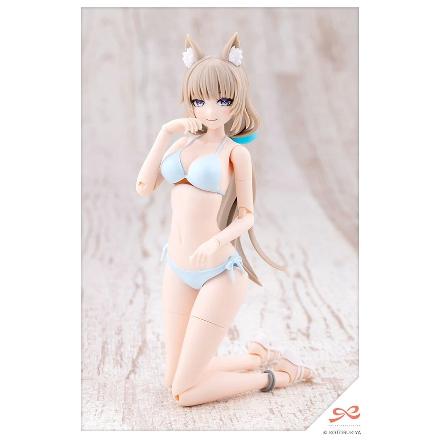 Sousaishojoteien műanyag modell készlet 1/10 Animal Ears Emulator Swim Style 17 cm termékfotó