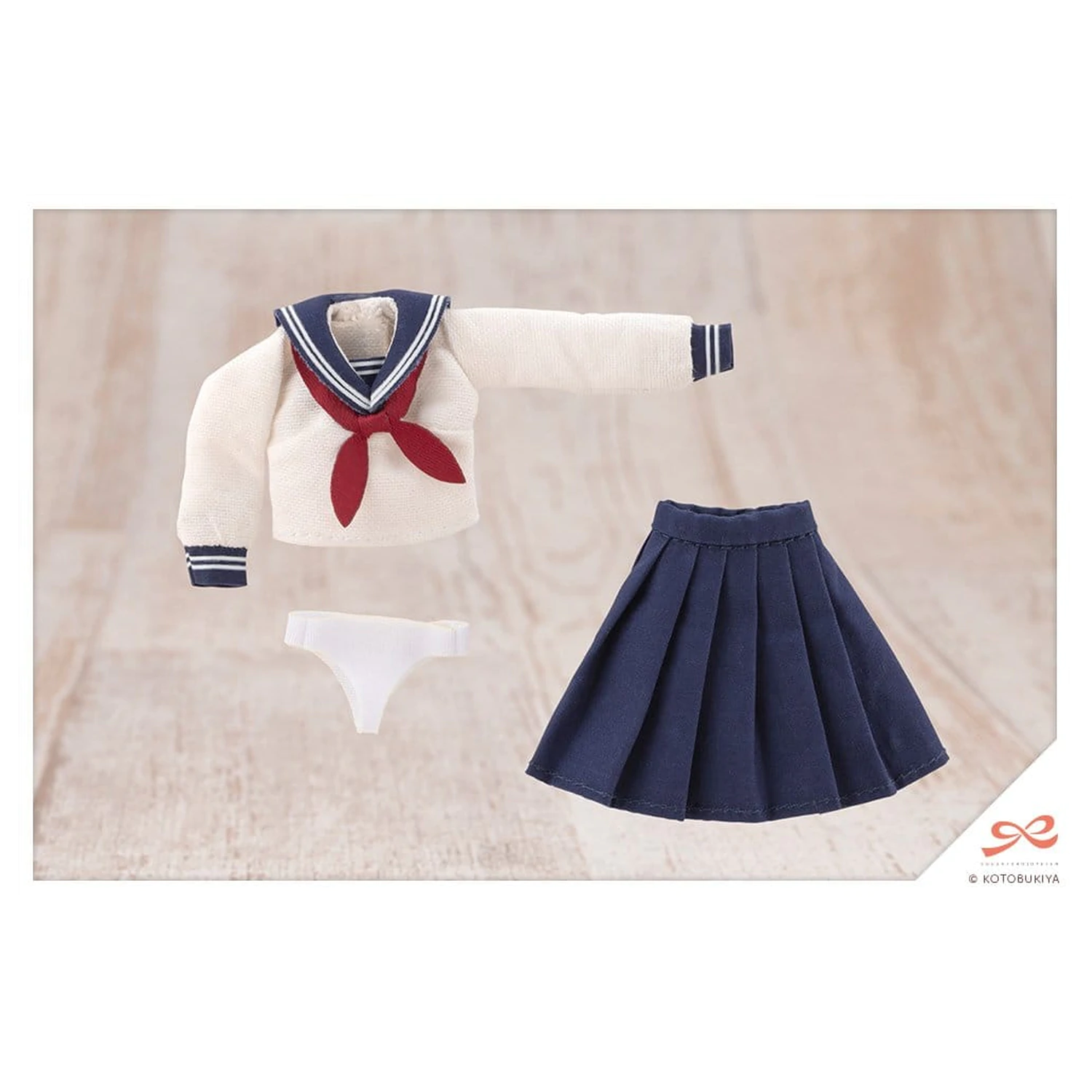 Sousaishojoteien műanyag modell készlet 1/10 Kiru Pla Kuon Yakushiji Touou High School Uniform 16 cm termékfotó