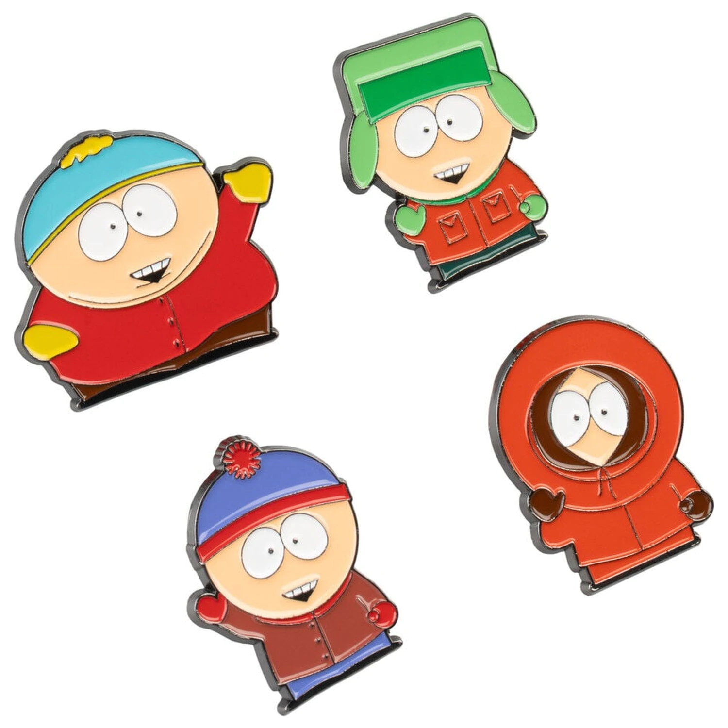 South Park 4 db-os kitűző csomag termékfotó