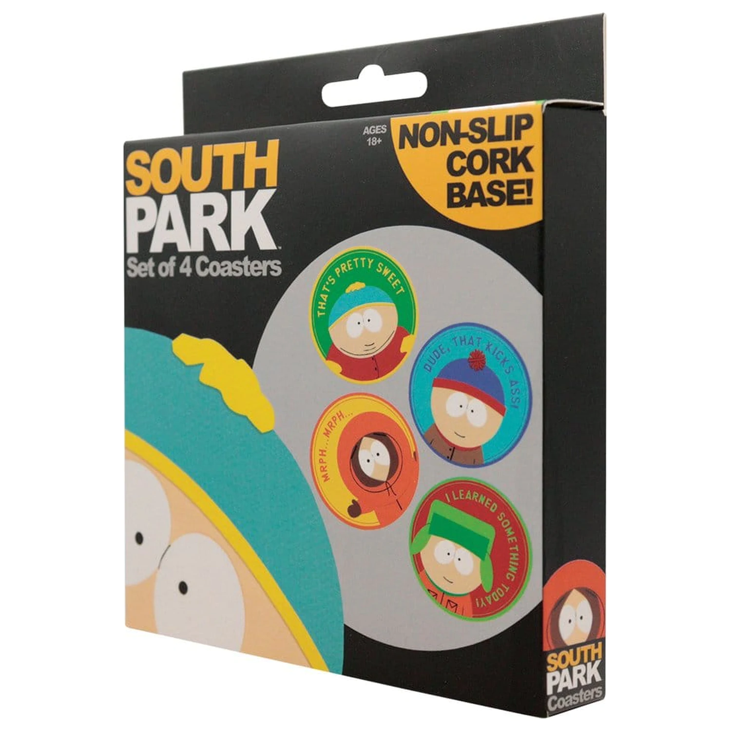 South Park 4 db-os poháralátét csomag termékfotó