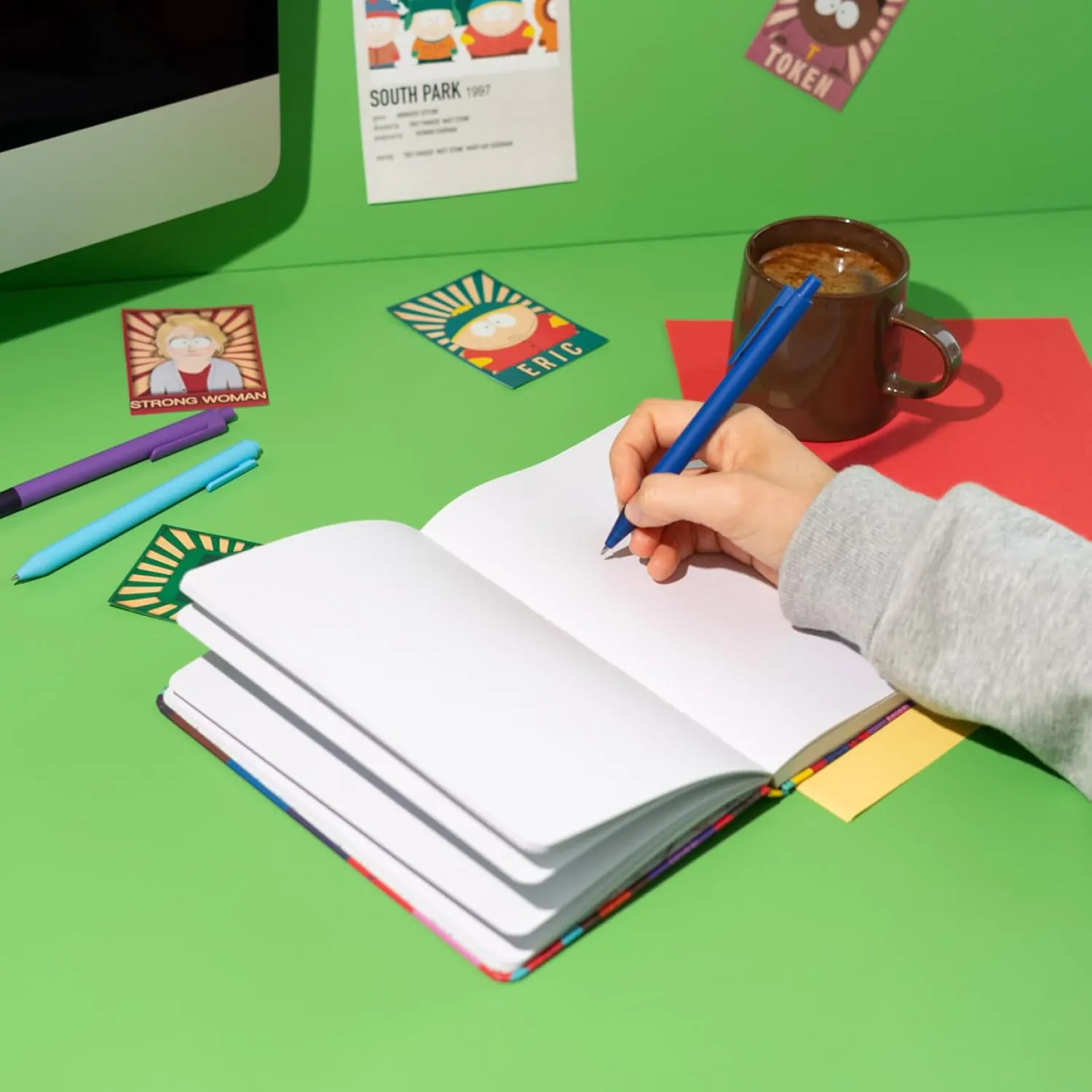 South Park A5 jegyzetfüzet termékfotó
