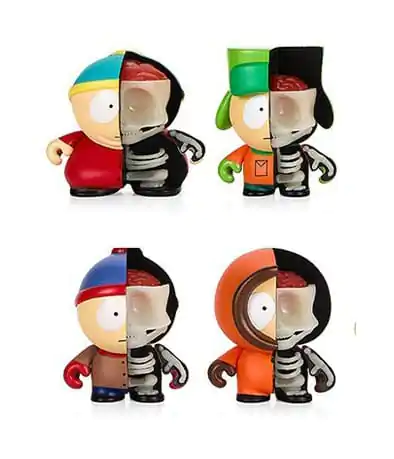 South Park: Anatomy Boys 4 db-os Vinyl figura csomag termékfotó