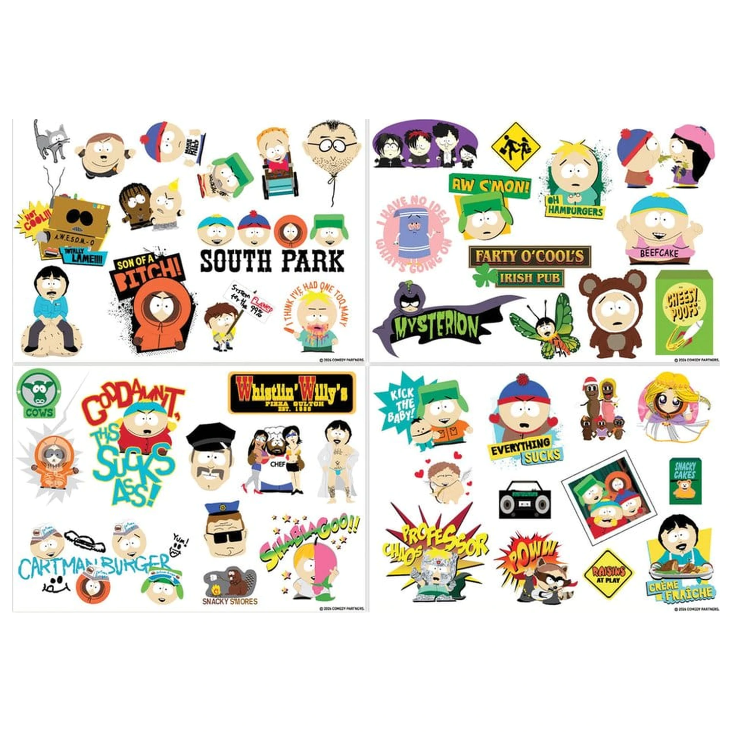 South Park kütyümatrica csomag termékfotó