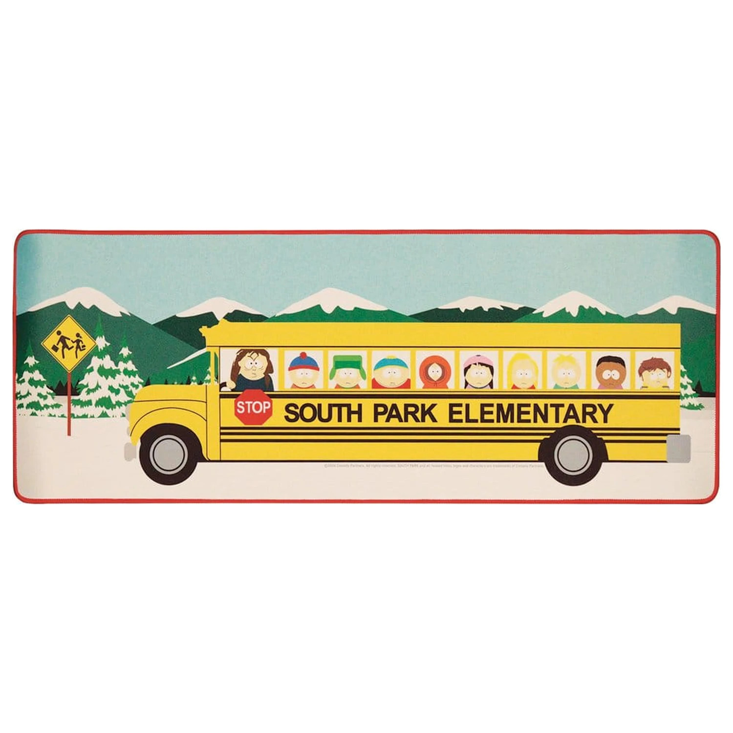 South ParkElementary School Bus asztali alátét és poháralátét csomag  termékfotó