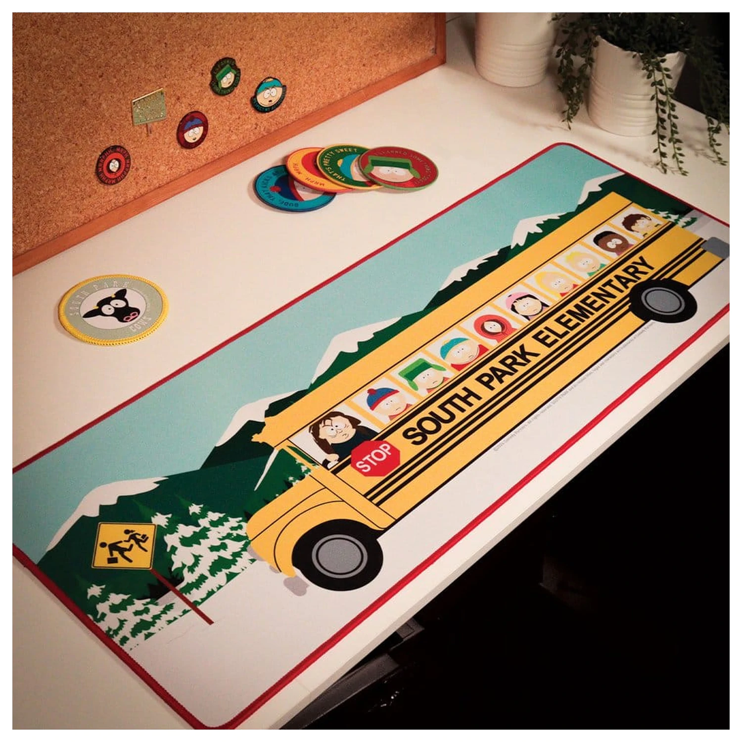 South ParkElementary School Bus asztali alátét és poháralátét csomag  termékfotó
