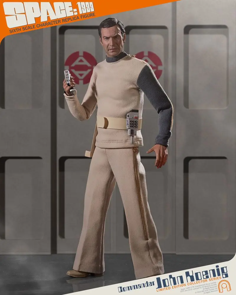 Space: 1999 1/6 Commander John Koenig Limitált kiadású akciófigura 30 cm termékfotó