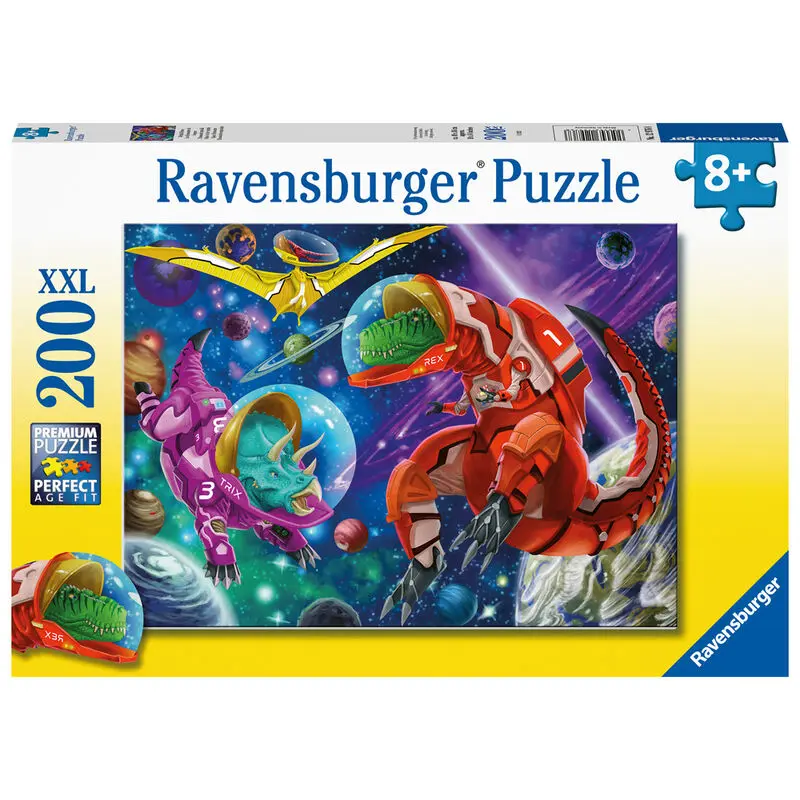 Space dinosaurs XXL puzzle 200db-os termékfotó