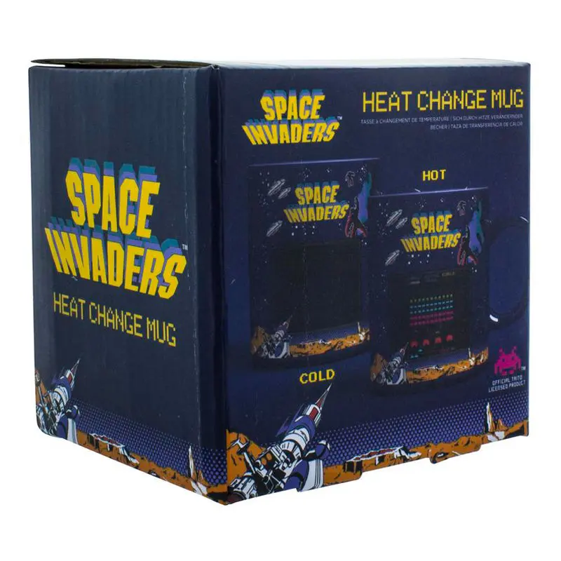Space Invaders hőre változó bögre termékfotó