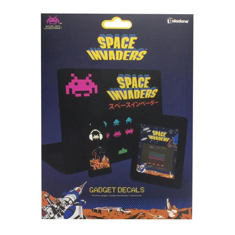 Space Invaders matrica csomag termékfotó