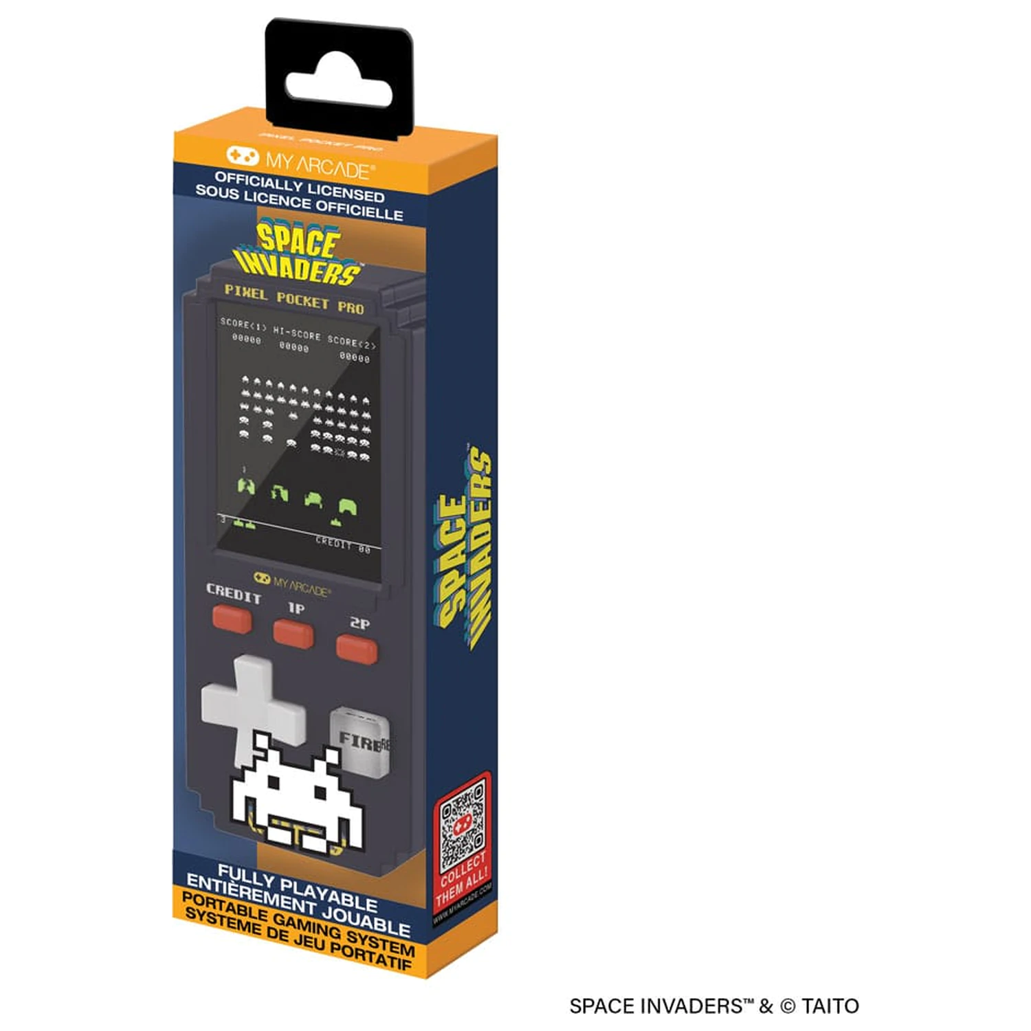 Space Invaders Portable Gaming System Pixel Pocket Pro konzol termékfotó