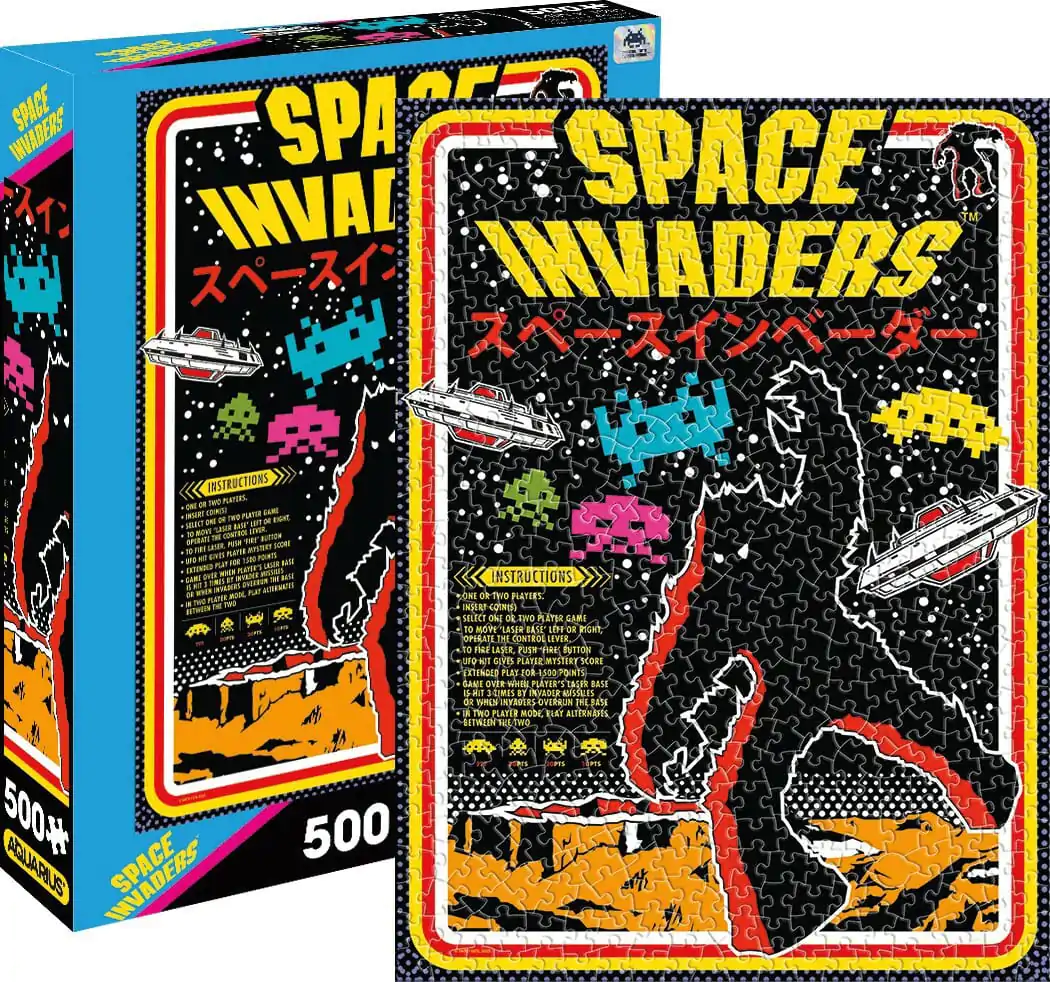 Space Invaders puzzle (500 darab) termékfotó