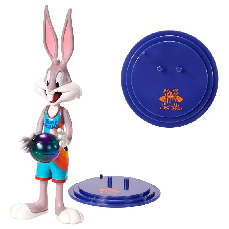 Space Jam 2 Bugs Bunny Bendyfigs malleable figura 19cm termékfotó
