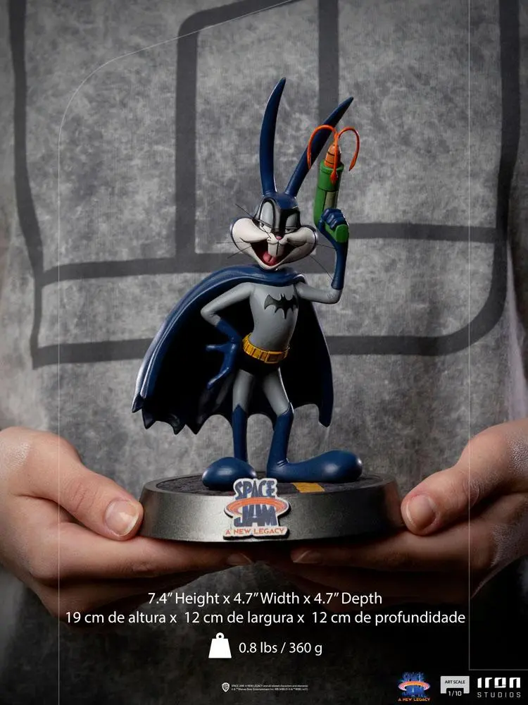 Space Jam: A New Legacy Art Scale 1/10 Bugs Bunny Batman szobor figura 19 cm termékfotó