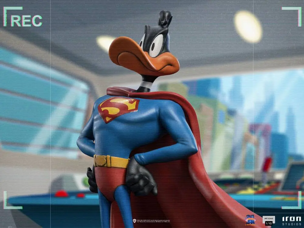 Space Jam: A New Legacy Art Scale 1/10 Daffy Duck Superman szobor figura 16 cm termékfotó