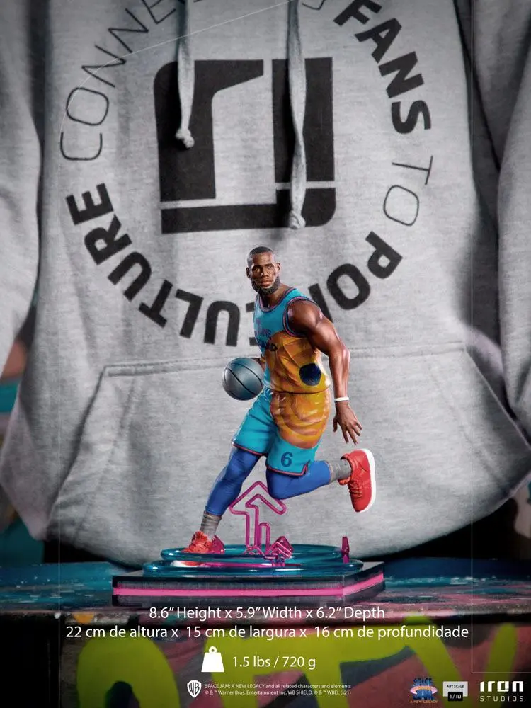 Space Jam: A New Legacy Art Scale 1/10 LeBron James szobor figura 22 cm termékfotó