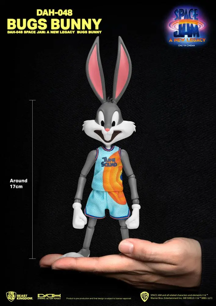 Space Jam: A New Legacy Dynamic 8ction Heroes 1/9 Bugs Bunny akciófigura 16 cm termékfotó