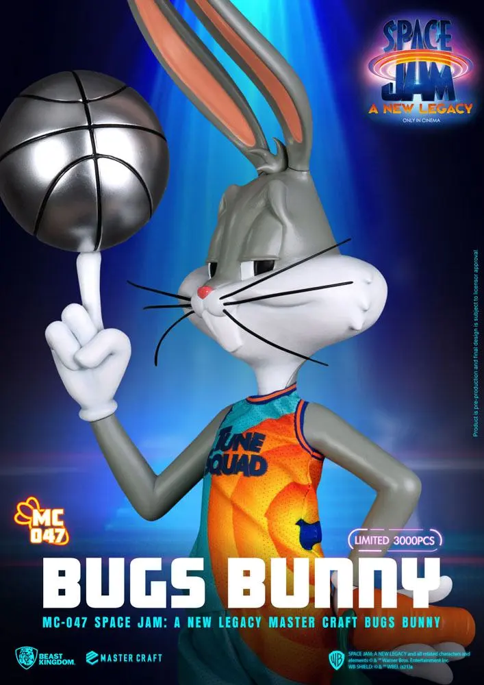 Space Jam A New Legacy Master Craft Bugs Bunny szobor figura 43 cm termékfotó
