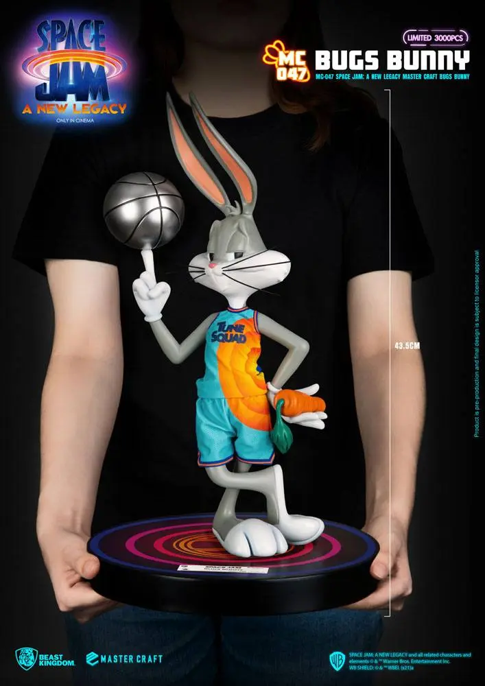 Space Jam A New Legacy Master Craft Bugs Bunny szobor figura 43 cm termékfotó