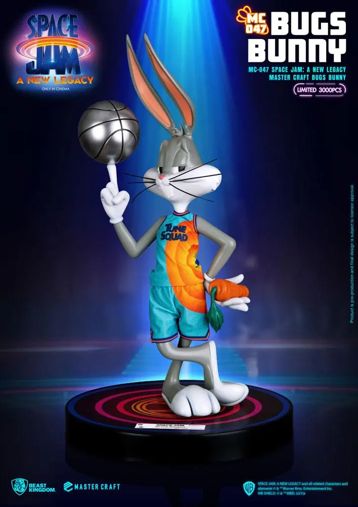 Space Jam A New Legacy Master Craft Bugs Bunny szobor figura 43 cm termékfotó