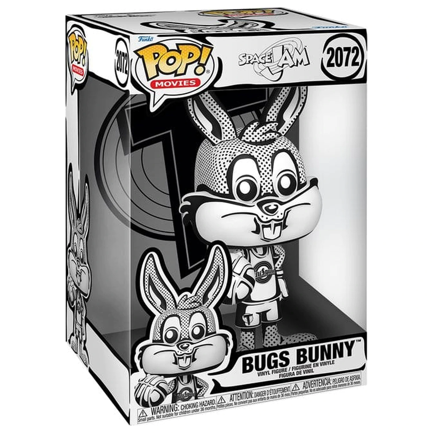 Space Jam Super Sized Jumbo Funko POP! Vinyl figura Bugs Bunny (JV) 10" 25 cm termékfotó