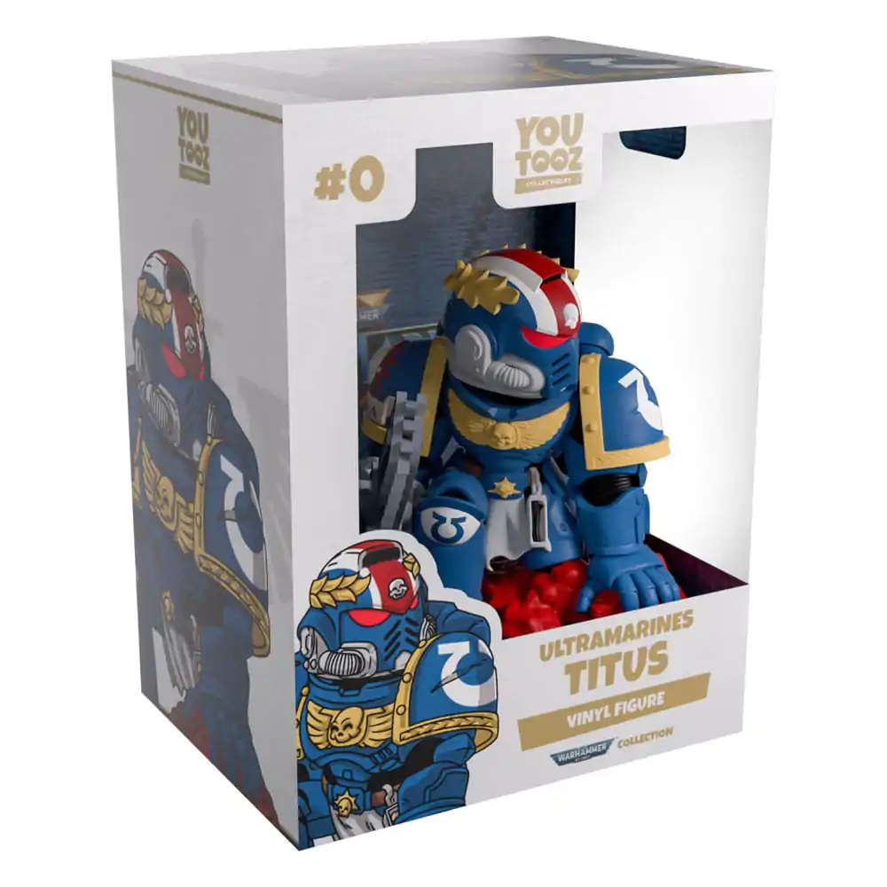 Space Marine 2 Vinyl figura Ultramarines Titus 10 cm   termékfotó