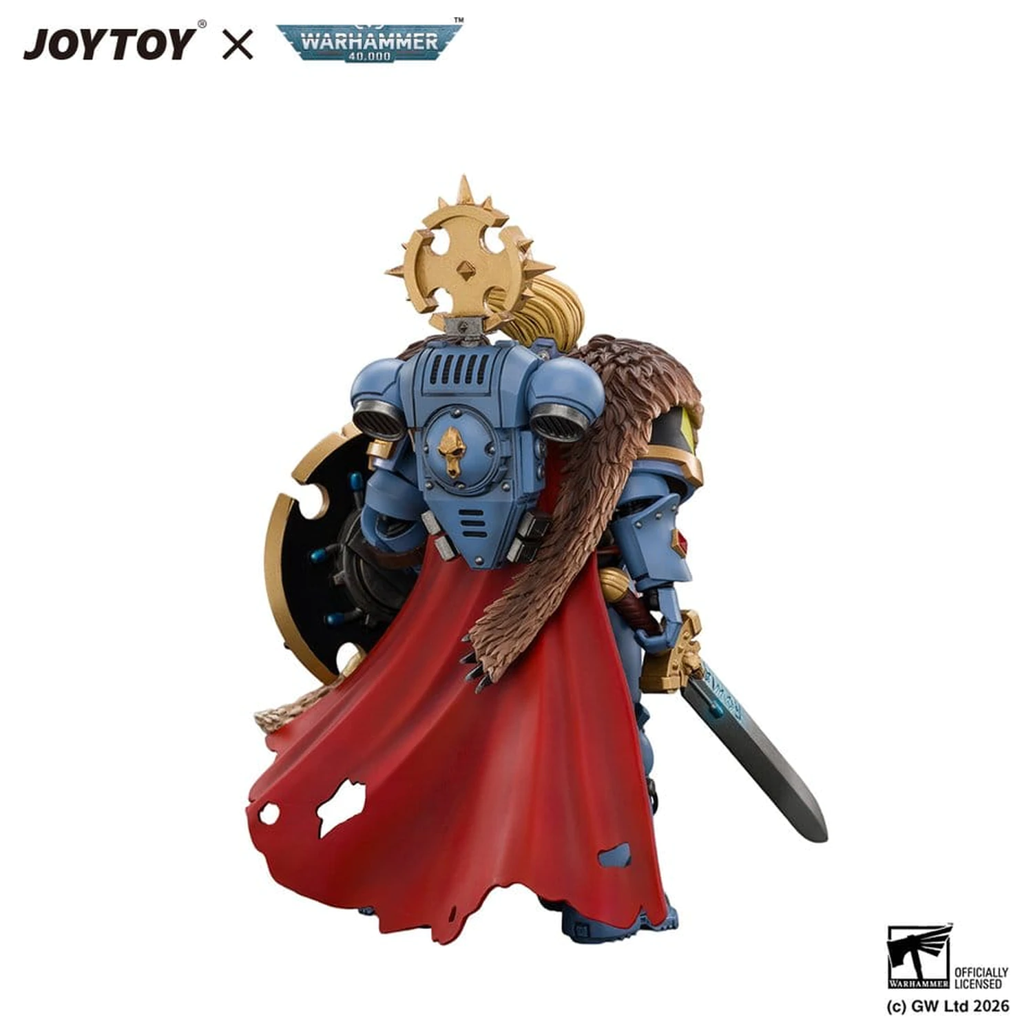 Space Marine akciófigura Space Wolves Wolf Guard Battle Leader 12 cm termékfotó