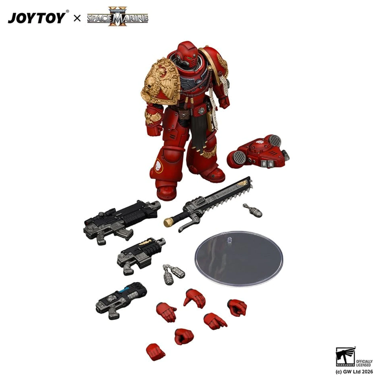 Space Marine Game Edition akciófigura Blood Angels Veteran 12 cm termékfotó