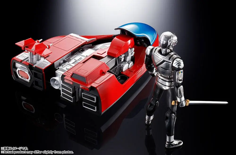 Space Sheriff Gavan Chogokin Diecast Space Sheriff Gavan &amp; Sybarian akciófigura 10 cm termékfotó