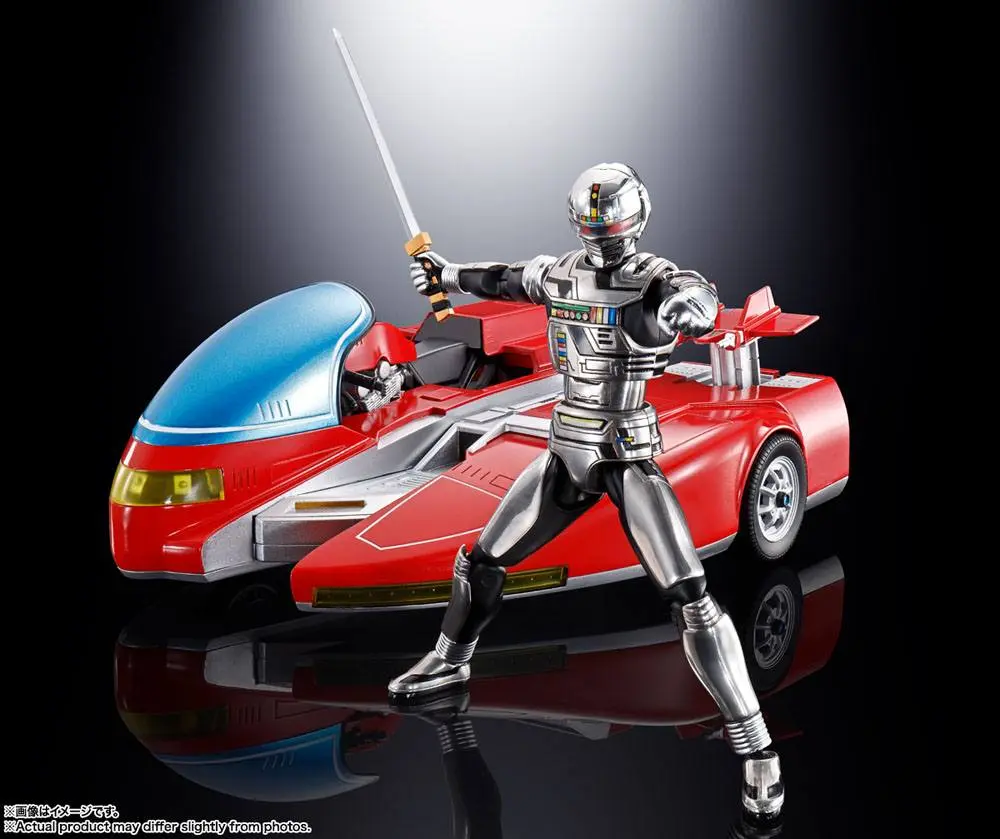 Space Sheriff Gavan Chogokin Diecast Space Sheriff Gavan &amp; Sybarian akciófigura 10 cm termékfotó