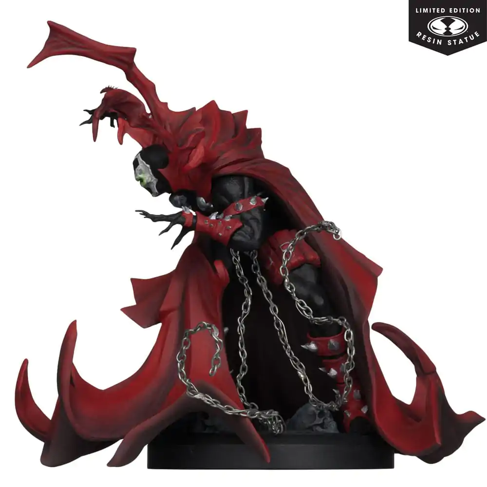 Spawn 1/10 Spawn Inspired by the Art of Greg Capullo (Black White &amp; Red All Over) szobor figura 21 cm termékfotó