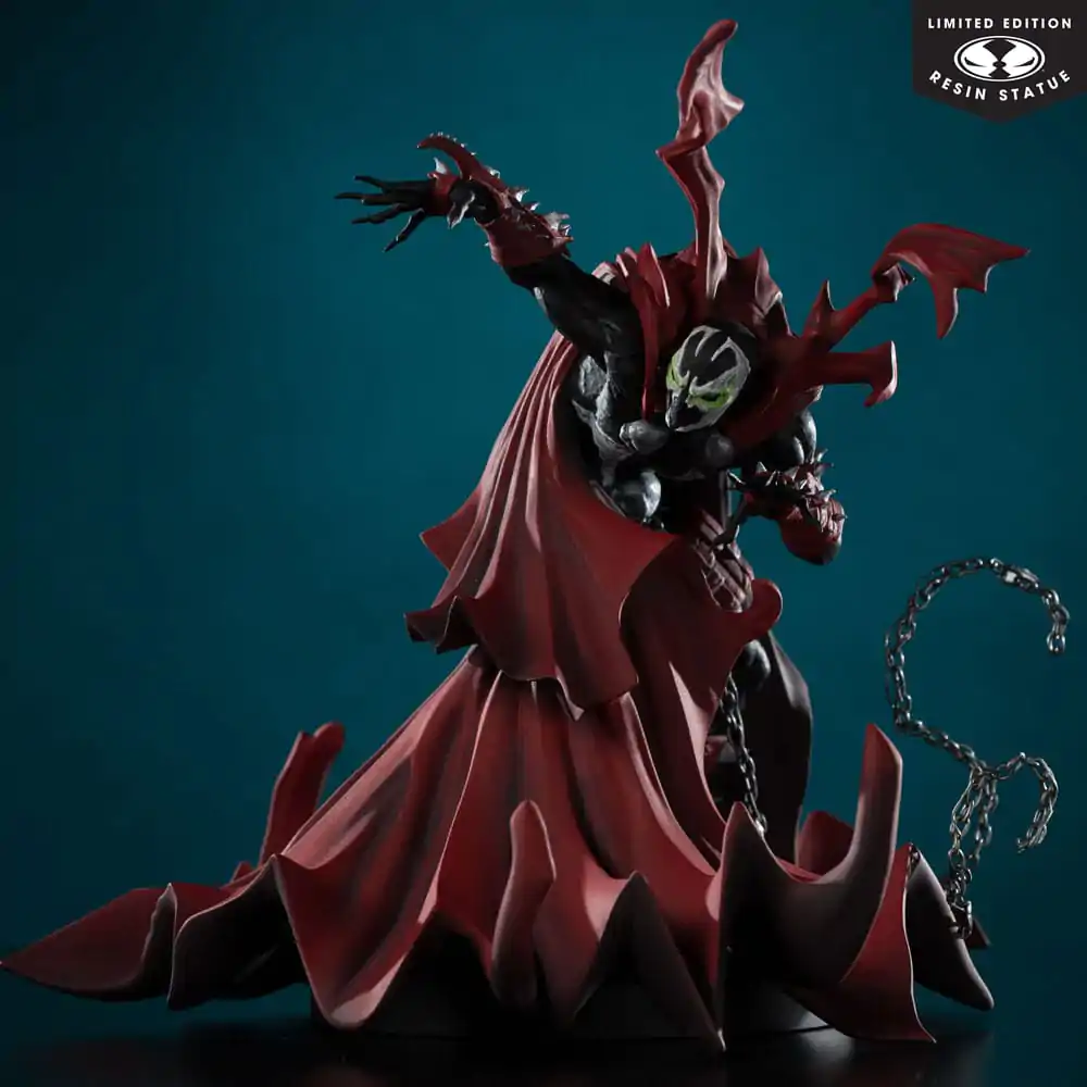 Spawn 1/10 Spawn Inspired by the Art of Greg Capullo (Black White &amp; Red All Over) szobor figura 21 cm termékfotó