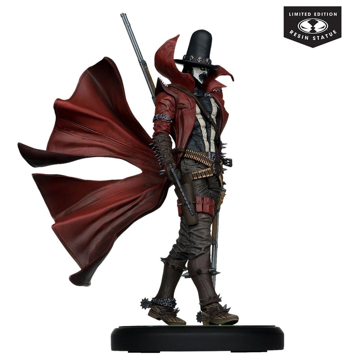 Spawn Black White & Red All Over 1/10 Gunslinger Spawn by Todd McFarlane szobor figura 23 cm termékfotó