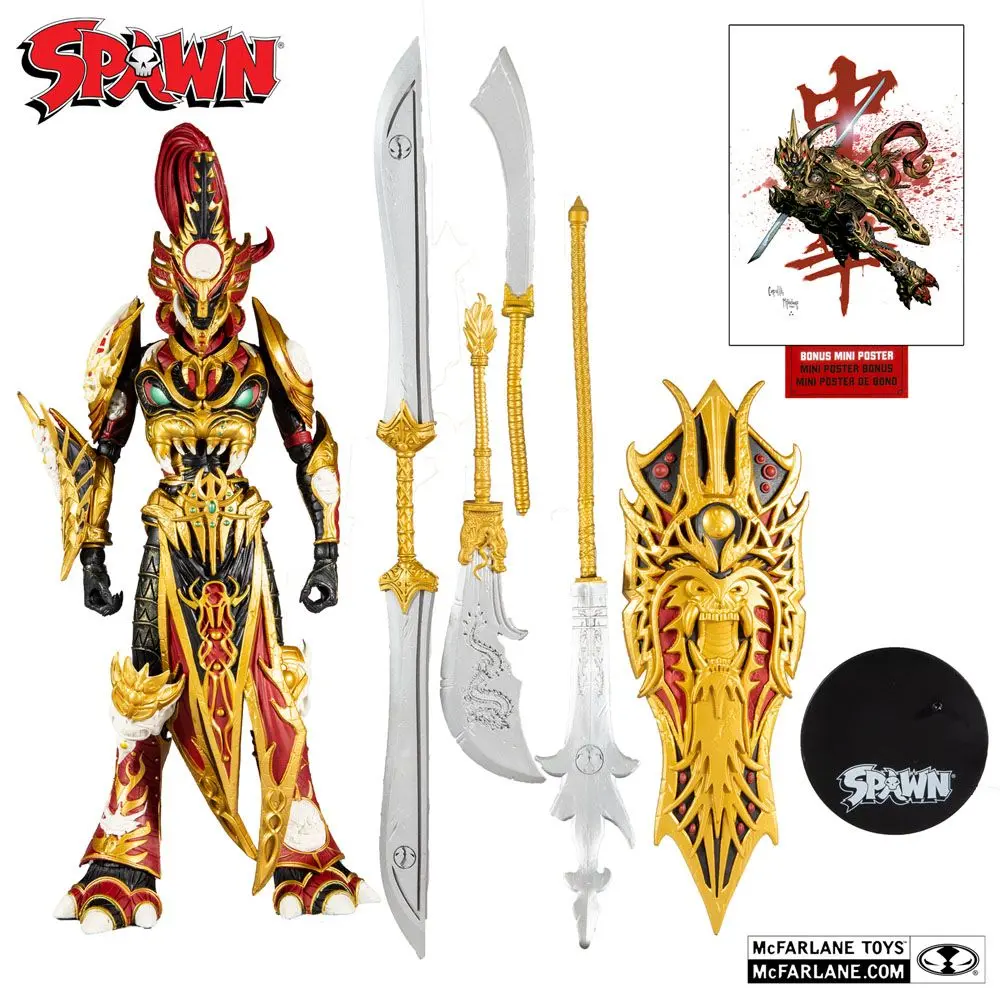 Spawn Mandarin Spawn (Deluxe) McFarlane Designer Edition akciófigura 18 cm termékfotó