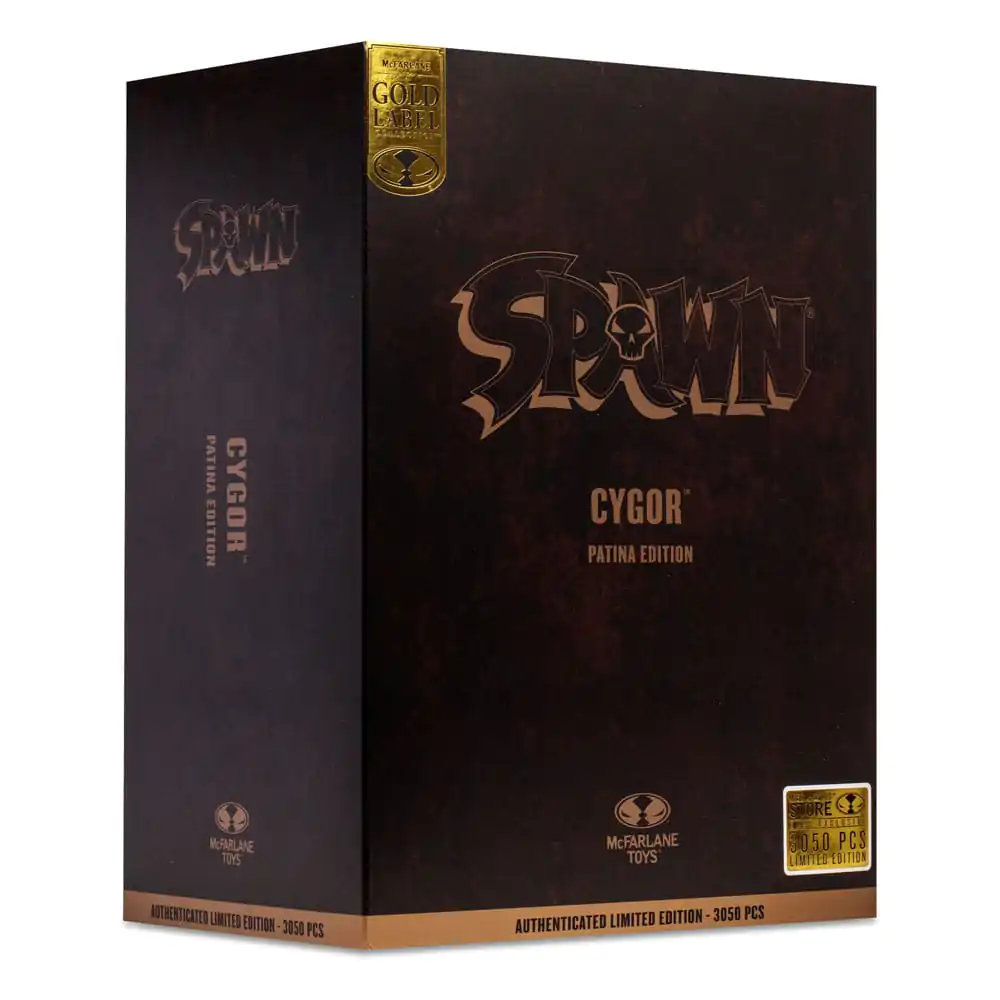 Spawn Megafig Cygor Patina Edition (Gold Label) akciófigura 30 cm termékfotó