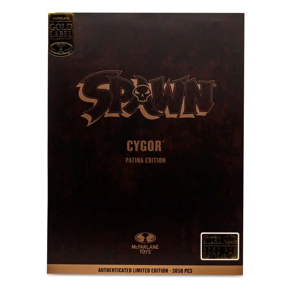 Spawn Megafig Cygor Patina Edition (Gold Label) akciófigura 30 cm termékfotó