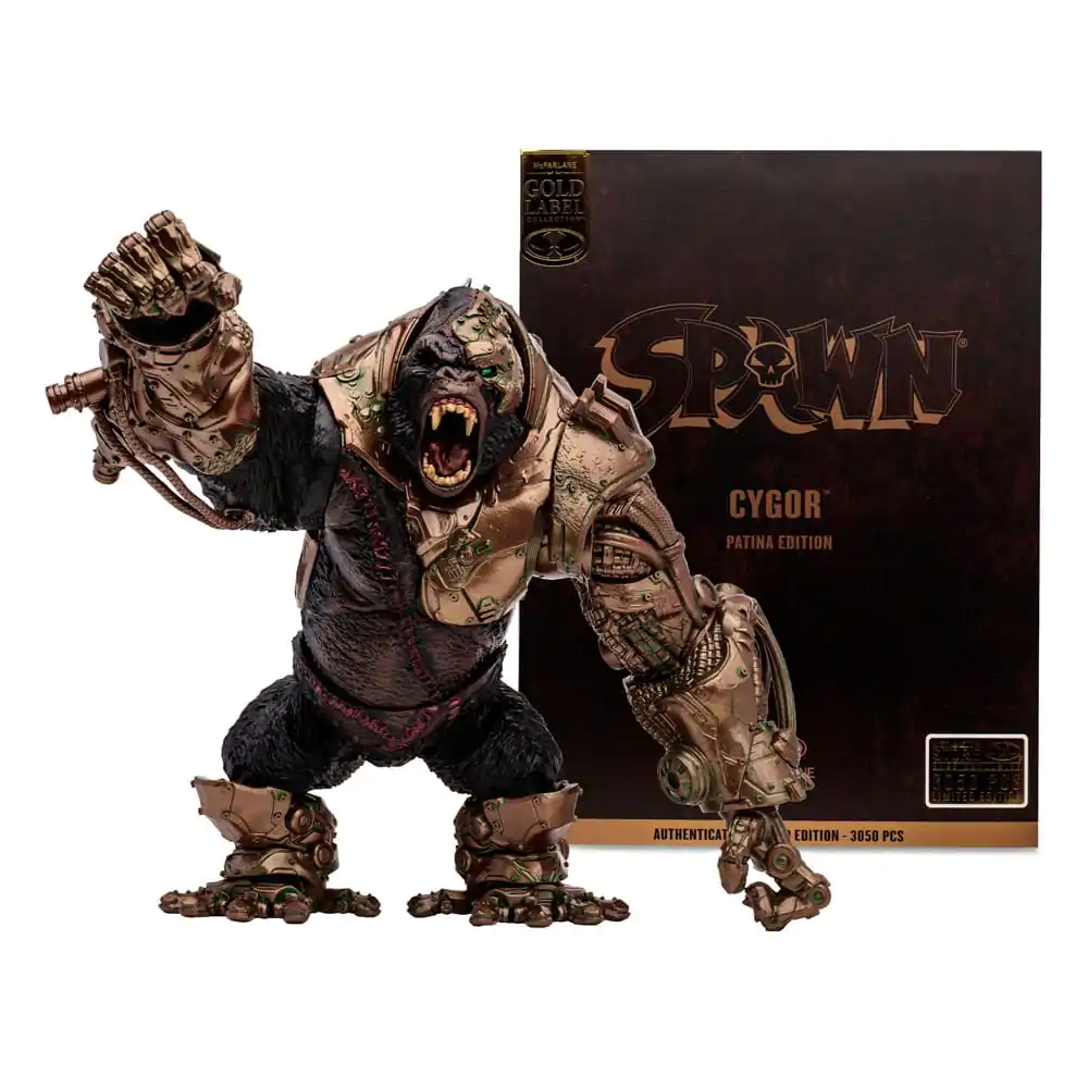 Spawn Megafig Cygor Patina Edition (Gold Label) akciófigura 30 cm termékfotó