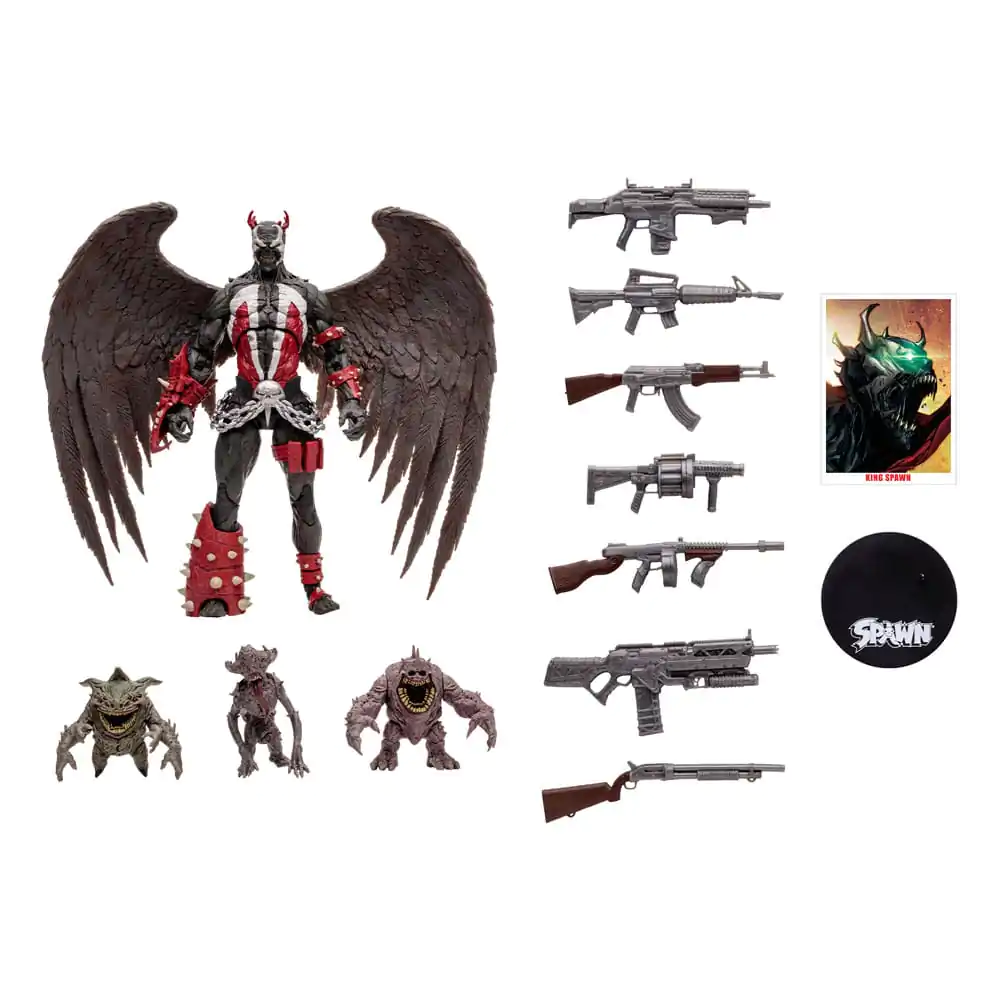Spawn Megafig King Spawn with Wings and Minions akciófigura 30 cm termékfotó