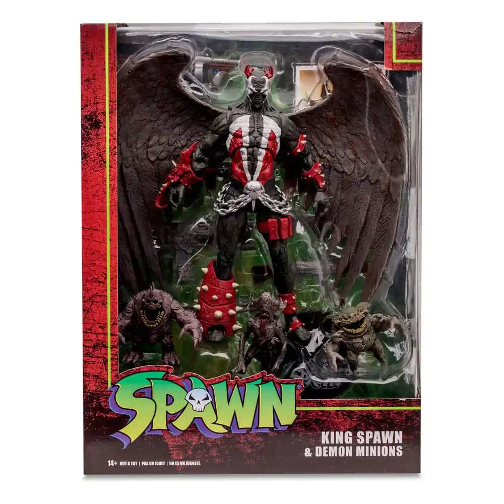 Spawn Megafig King Spawn with Wings and Minions akciófigura 30 cm termékfotó