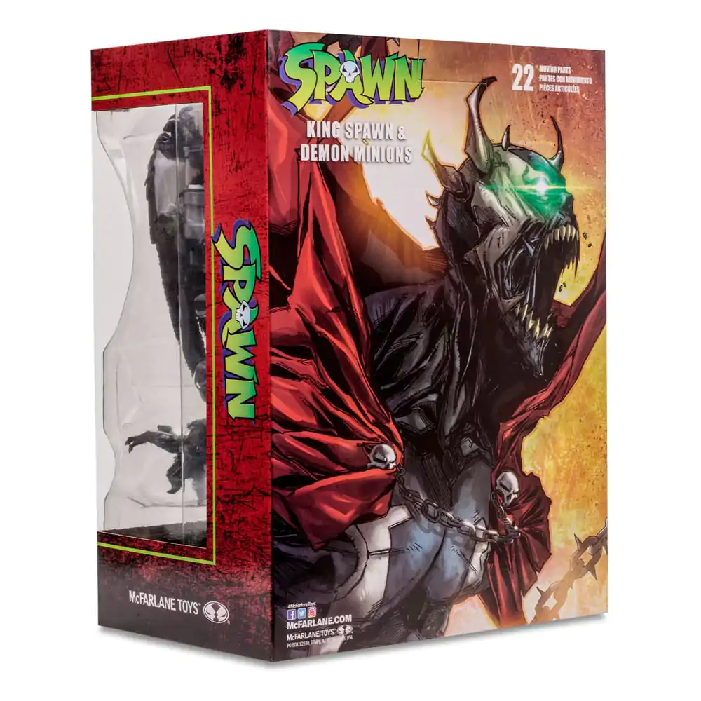 Spawn Megafig King Spawn with Wings and Minions akciófigura 30 cm termékfotó