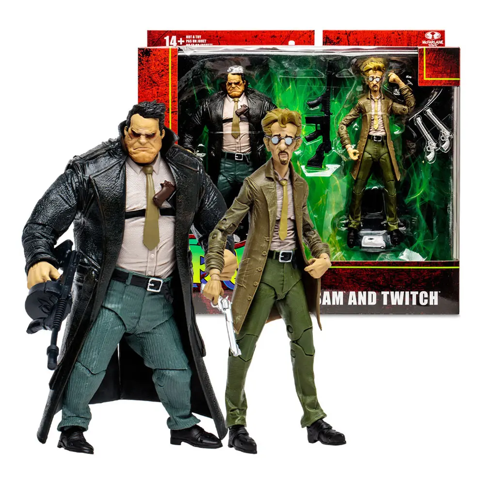 Spawn Sam &amp; Twitch Deluxe akciófigura csomag 18 cm termékfotó