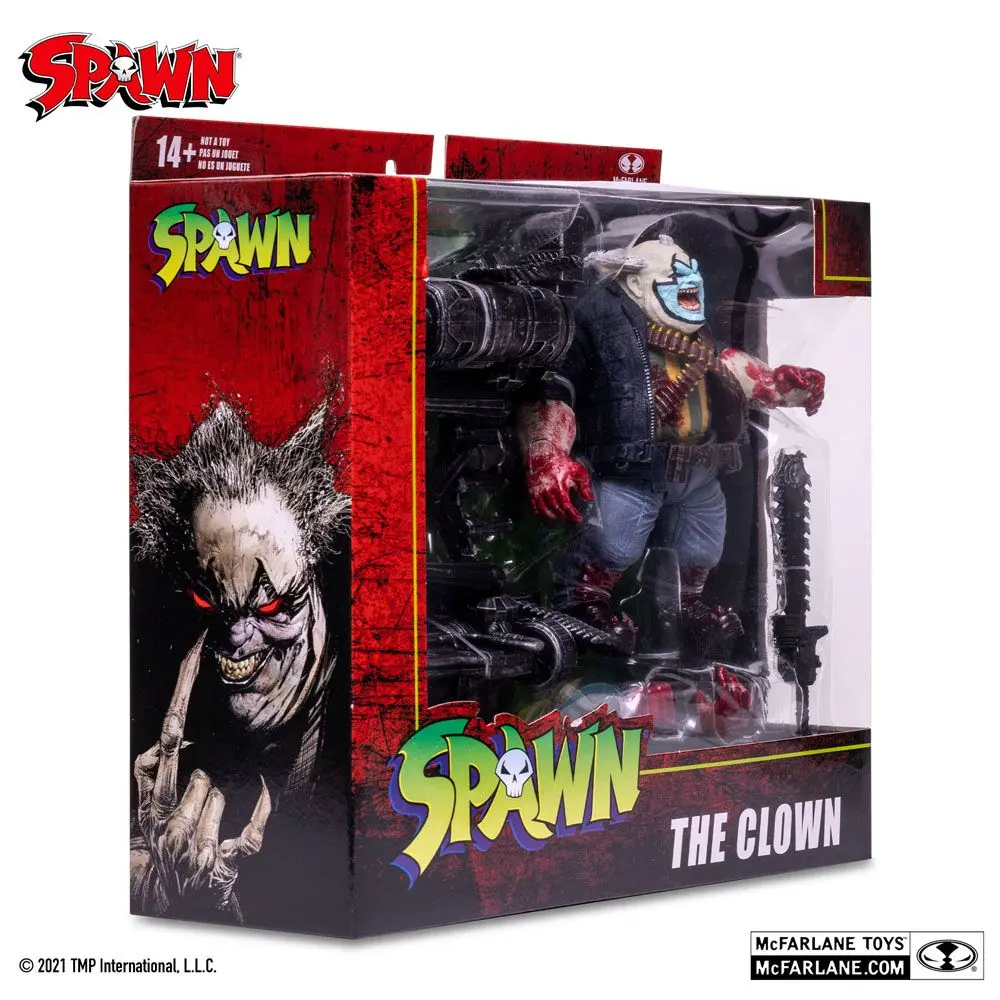 Spawn The Clown (Bloody) akciófigura Deluxe csomag 18 cm termékfotó