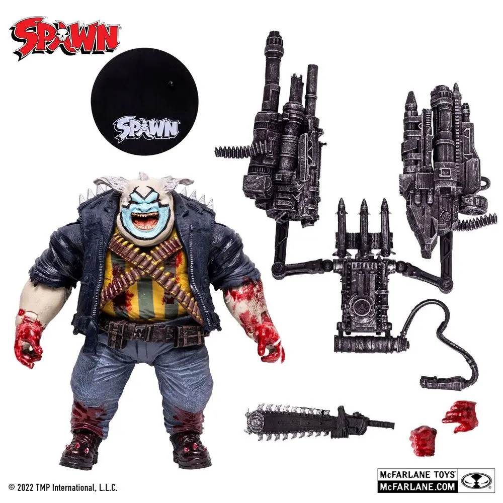 Spawn The Clown (Bloody) akciófigura Deluxe csomag 18 cm termékfotó