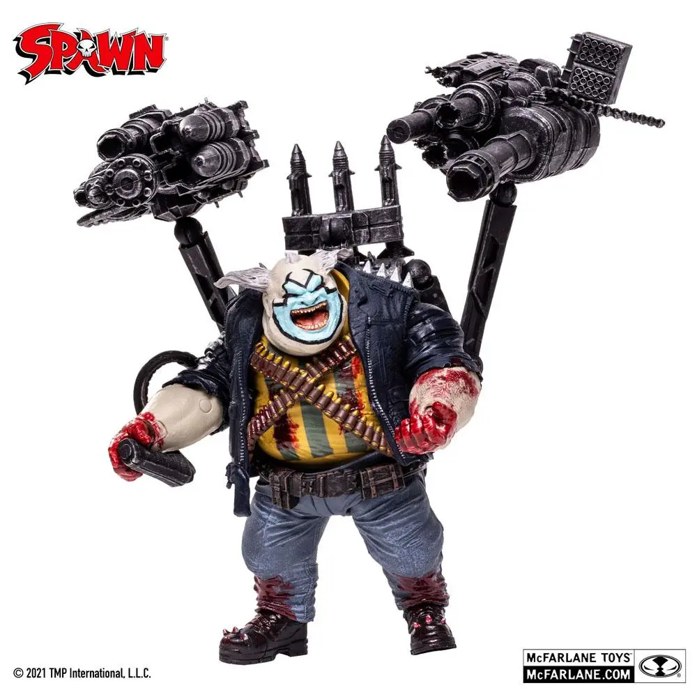Spawn The Clown (Bloody) akciófigura Deluxe csomag 18 cm termékfotó