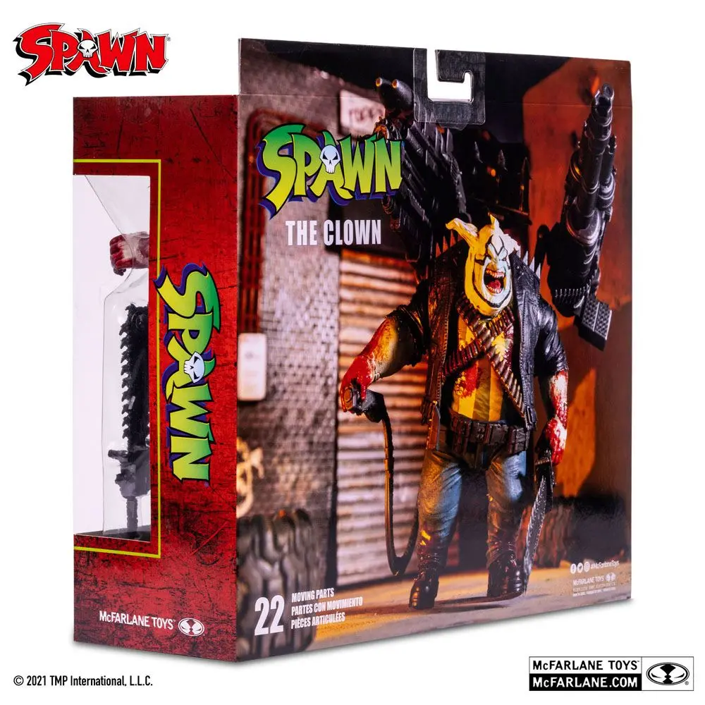 Spawn The Clown (Bloody) akciófigura Deluxe csomag 18 cm termékfotó