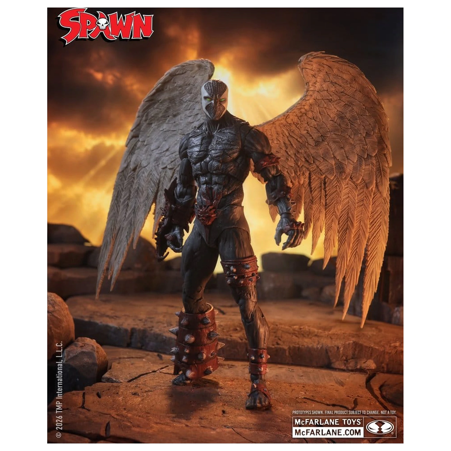 Spawn Toy Wings of Redemption Spawn akciófigura 23 cm termékfotó